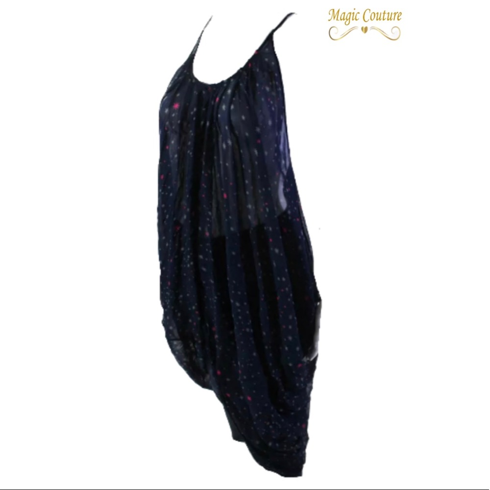 ❌SOLD❌Mara Hoffman Swim Thin Strap Sheer Cover Up💙⭐️💕 - Picture 2 of 6